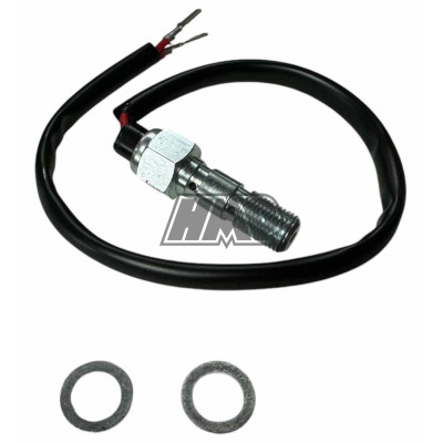 Parafuso bomba / pinça travão M10 X 1.0MM com sensor ( para duplo cabo )